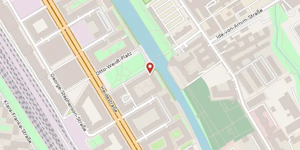 Karte der Umgebung von Otto-Weidt-Platz 14, 10557 Berlin