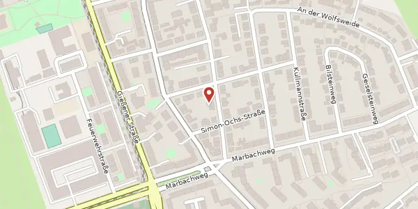 Karte der Umgebung von An den Drei Steinen 9, 60435 Frankfurt