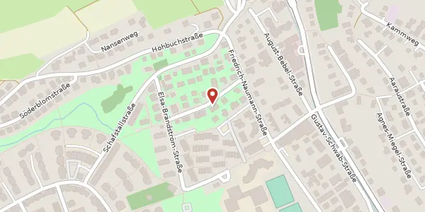 Karte der Umgebung von Wichernstraße 5, 72762 Reutlingen
