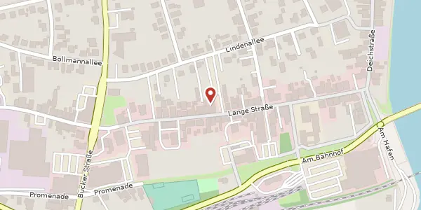 Karte der Umgebung von Lange Straße 40, 27318 Hoya