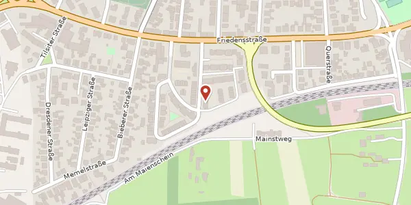 Karte der Umgebung von Käthe-Kollwitz-Str. 26, 63165 Mühlheim