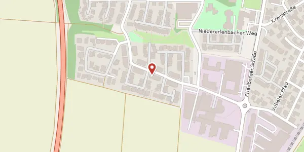 Karte der Umgebung von Konrad-Adenauer-Allee 19, 61118 Bad Vilbel