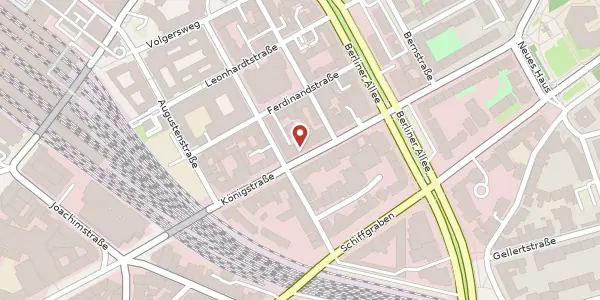Karte der Umgebung von Königstraße 50, 30175 Hannover