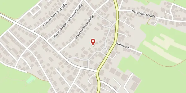 Karte der Umgebung von Zehntstraße 22a, 76275 Ettlingen