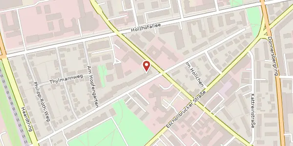 Karte der Umgebung von Schepp Allee 47, 64295 Darmstadt