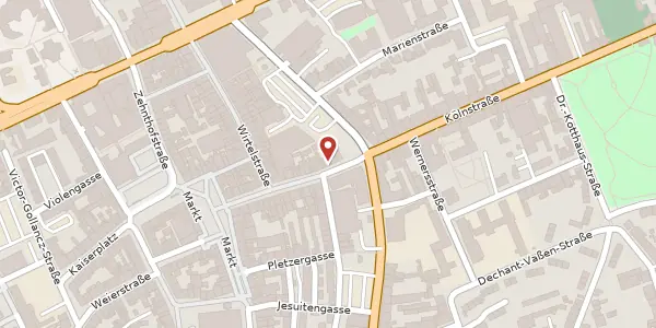 Karte der Umgebung von Kölnstr. 39, 52349 Düren