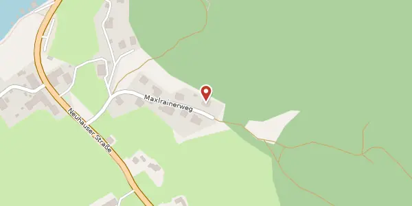 Karte der Umgebung von Maxlrainerweg 20, 83727 Schliersee