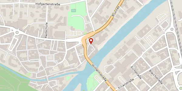 Karte der Umgebung von Magister-Faust-Gasse 37, 55545 Bad Kreuznach