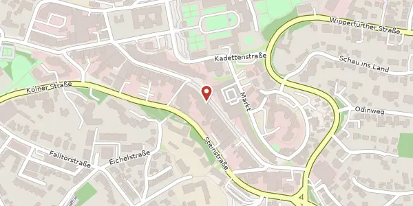 Karte der Umgebung von Schloßstr. 58, 51429 Bergisch Gladbach