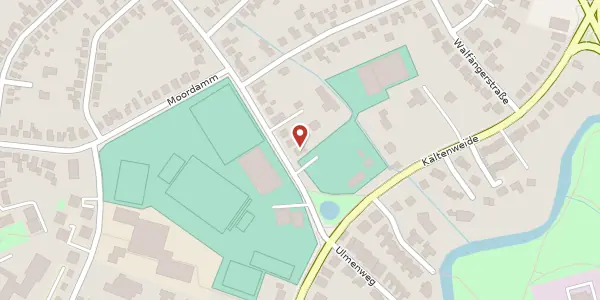 Karte der Umgebung von Koppeldamm 2, 25335 Elmshorn