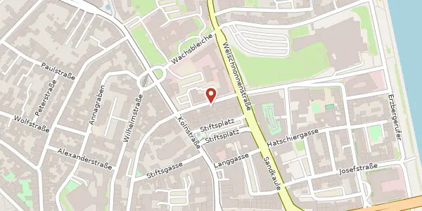 Karte der Umgebung von Theaterstr. 14, 53111 Bonn