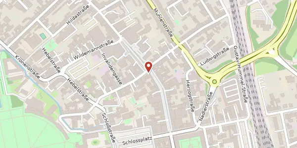 Karte der Umgebung von Dreikönigstraße 18, 68723 Schwetzingen