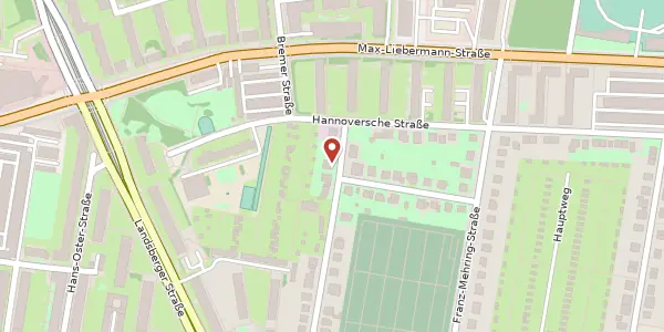 Karte der Umgebung von Braunschweiger Straße 41, 04157 Leipzig
