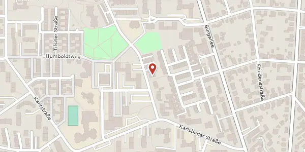Karte der Umgebung von Dresdener Str. 12, 63454 Hanau