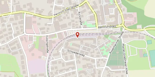 Karte der Umgebung von Schwedenweg 28a, 85560 Ebersberg