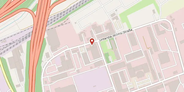 Karte der Umgebung von Unterste-Wilms-Str. 27, 44143 Dortmund