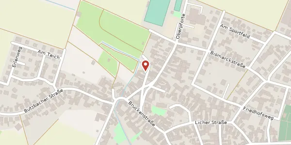 Karte der Umgebung von Kellergasse 7, 61200 Wölfersheim