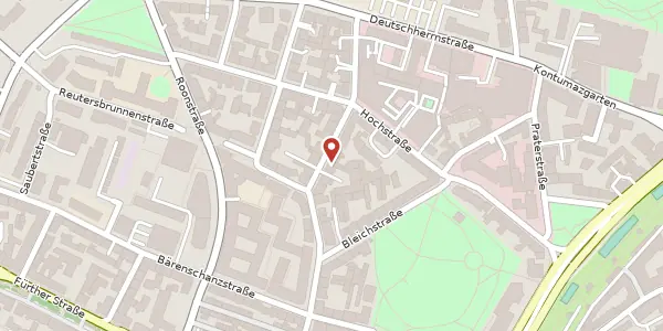 Karte der Umgebung von Solgerstraße 19, 90429 Nürnberg