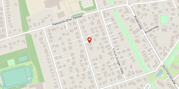 Karte der Umgebung von Rudolf-Kinau-Straße 40, 22926 Ahrensburg