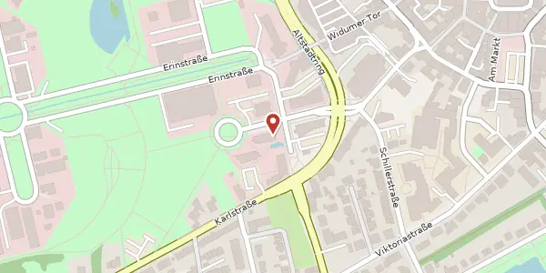 Karte der Umgebung von Erinstr. 7, 44575 Castrop-Rauxel