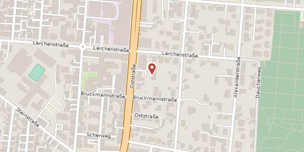 Karte der Umgebung von Oststraße 18/1, 74072 Heilbronn