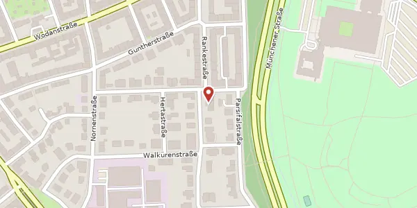 Karte der Umgebung von Rankestr. 49, 90461 Nürnberg