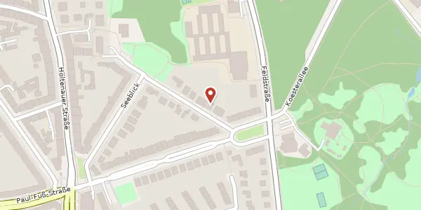 Karte der Umgebung von Quinckestraße 8, 24106 Kiel