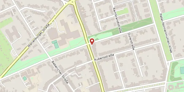 Karte der Umgebung von Viersener Str. 180, 41063 Mönchengladbach