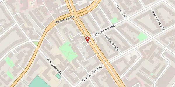 Karte der Umgebung von Hoheluftchaussee 109, 20253 Hamburg