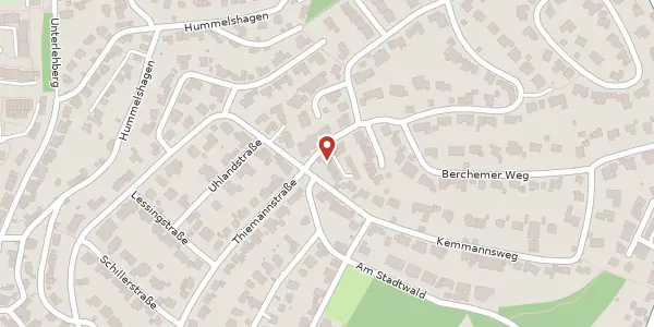 Karte der Umgebung von Kemmannsweg 1, 45219 Essen