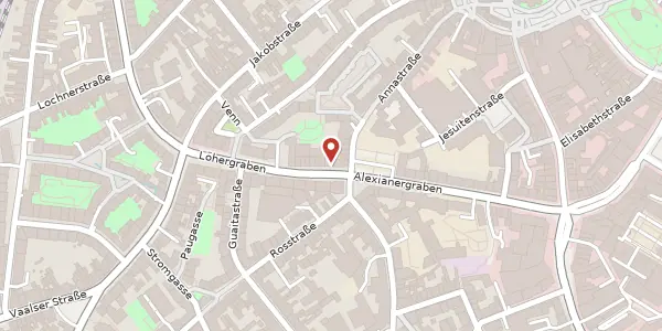 Karte der Umgebung von Löhergraben 4, 52064 Aachen