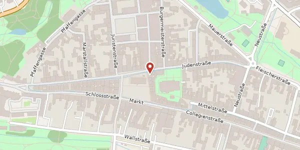 Karte der Umgebung von Jüdenstr. 39, 06886 Lutherstadt Wittenberg