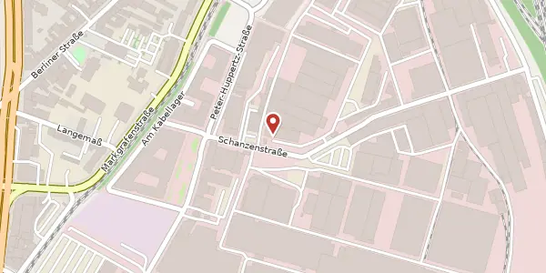 Karte der Umgebung von Schanzenstr. 7a, 51063 Köln