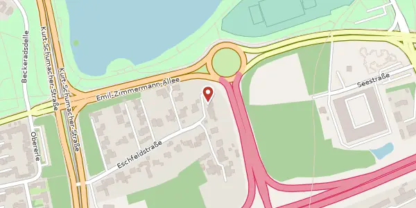Karte der Umgebung von Eschfeldstr. 21, 45894 Gelsenkirchen