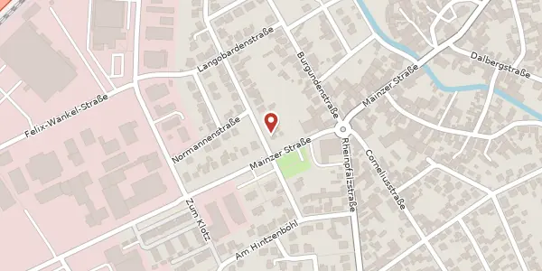 Karte der Umgebung von Gotenstraße 2, 55545 Bad Kreuznach
