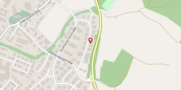 Karte der Umgebung von Rebenstraße 14, 88094 Oberteuringen