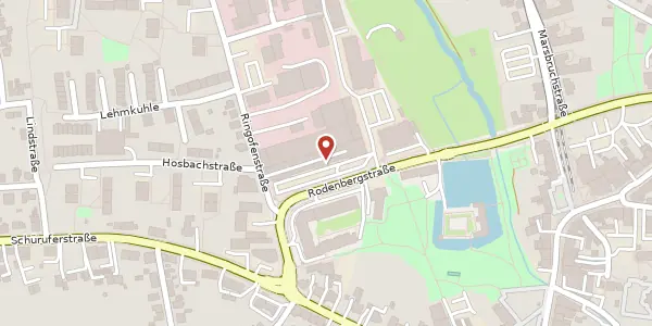 Karte der Umgebung von Rodenbergstr. 61, 44287 Dortmund