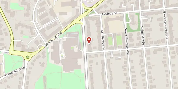 Karte der Umgebung von Uelzener Straße 14, 21335 Lüneburg