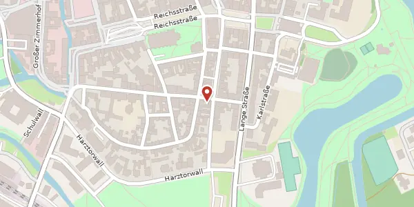 Karte der Umgebung von Harzstraße 16, 38300 Wolfenbüttel