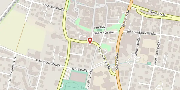 Karte der Umgebung von Pöltnerstr. 32, 82362 Weilheim