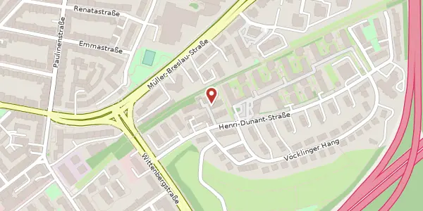 Karte der Umgebung von Helgaweg 12, 45131 Essen