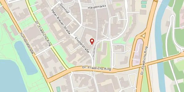 Karte der Umgebung von Innere Schneeberger Straße 18, 08056 Zwickau