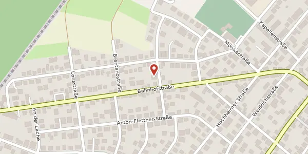 Karte der Umgebung von Bahnhofstr. 40a, 65795 Hattersheim