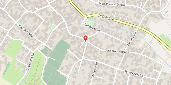 Karte der Umgebung von Alte Hauptstraße 70, 63579 Freigericht