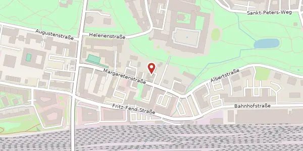 Karte der Umgebung von Margaretenstr. 11, 93047 Regensburg