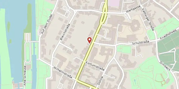 Karte der Umgebung von Friedrichstr. 36, 45468 Mülheim an der Ruhr