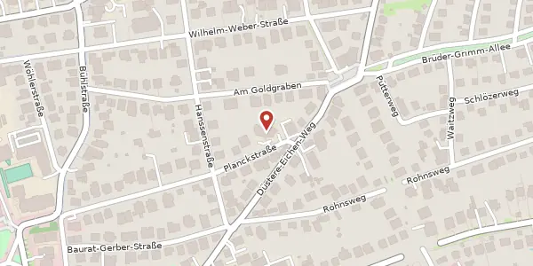 Karte der Umgebung von Planckstraße 23, 37073 Göttingen