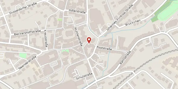 Karte der Umgebung von Jubiläumsplatz 3, 40822 Mettmann