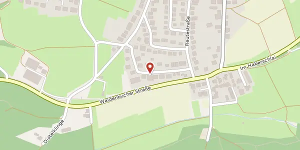 Karte der Umgebung von Forststraße 18, 70794 Filderstadt