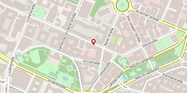 Karte der Umgebung von Karlstr. 7, 80333 München